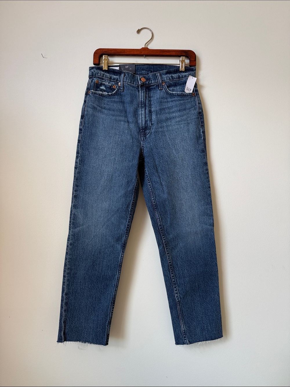 BNWT GAP cheeky straight sky high size 29 8R denim jeans